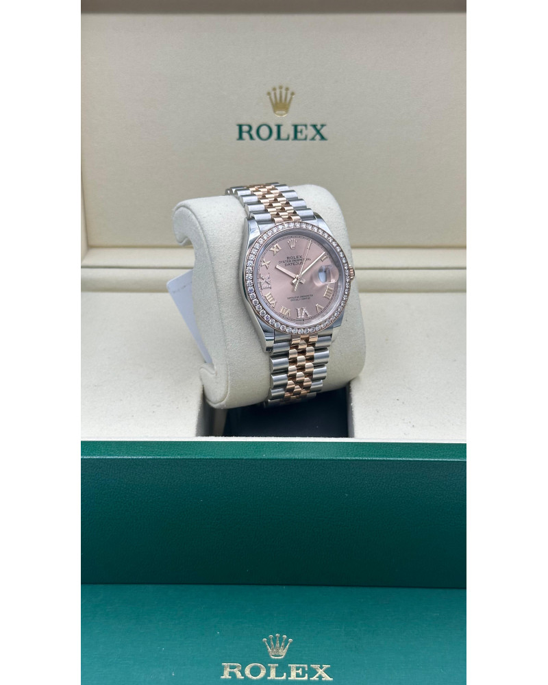 Rolex Datejust Everose Pink Diamond