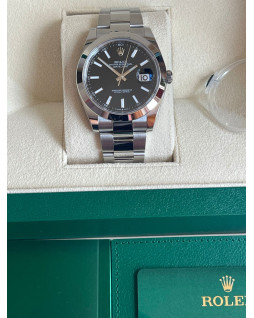 Rolex Datejust 41 Black Oyster