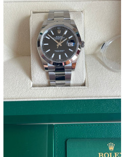 Rolex Datejust 41 Black Oyster