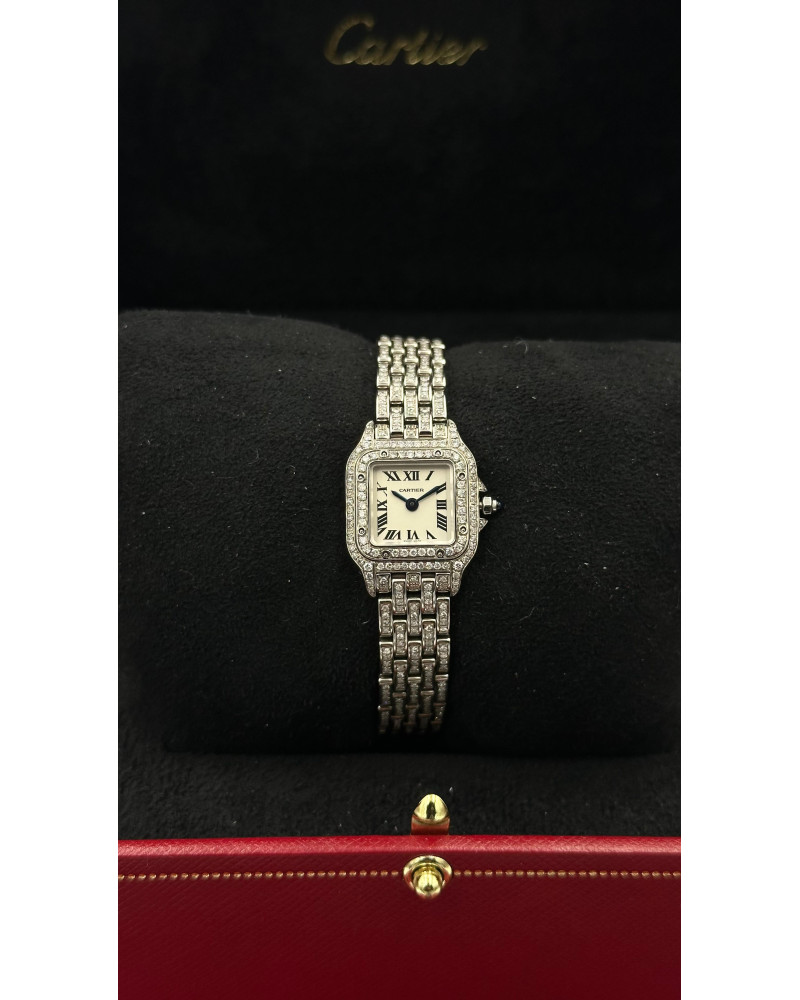 Cartier Panthère Iced Out Extra Small