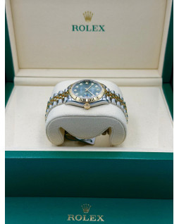 Rolex Datejust 31 Olive Green Diamond Dial Jubilee Bracelet