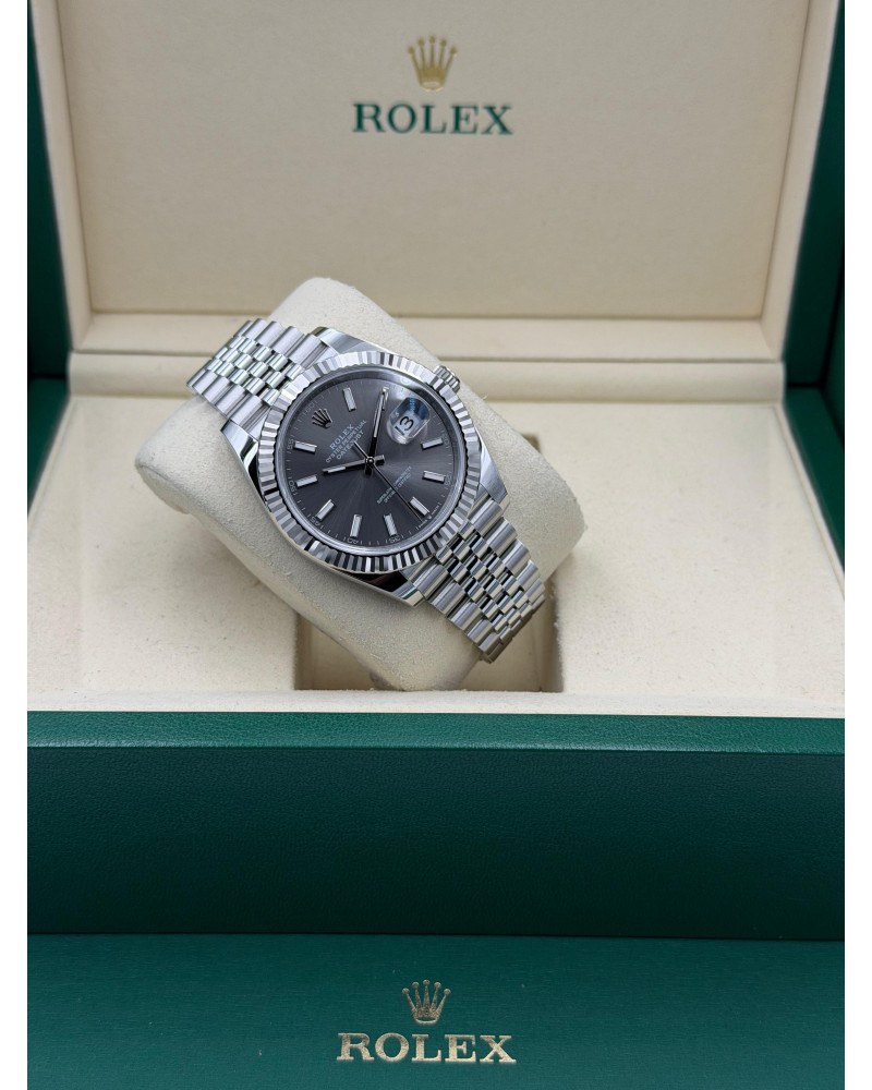 Rolex Datejust 41 Oystersteel and White Gold