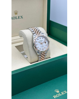 Rolex Datejust 36 Steel & Gold Rose MOP