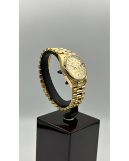 Rolex President Datejust 31mm Champagne Dial Yellow Gold
