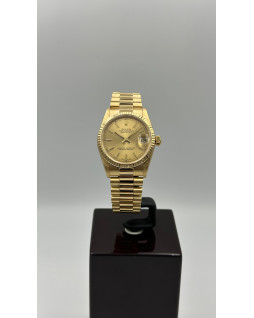 Rolex President Datejust 31mm Champagne Dial Yellow Gold