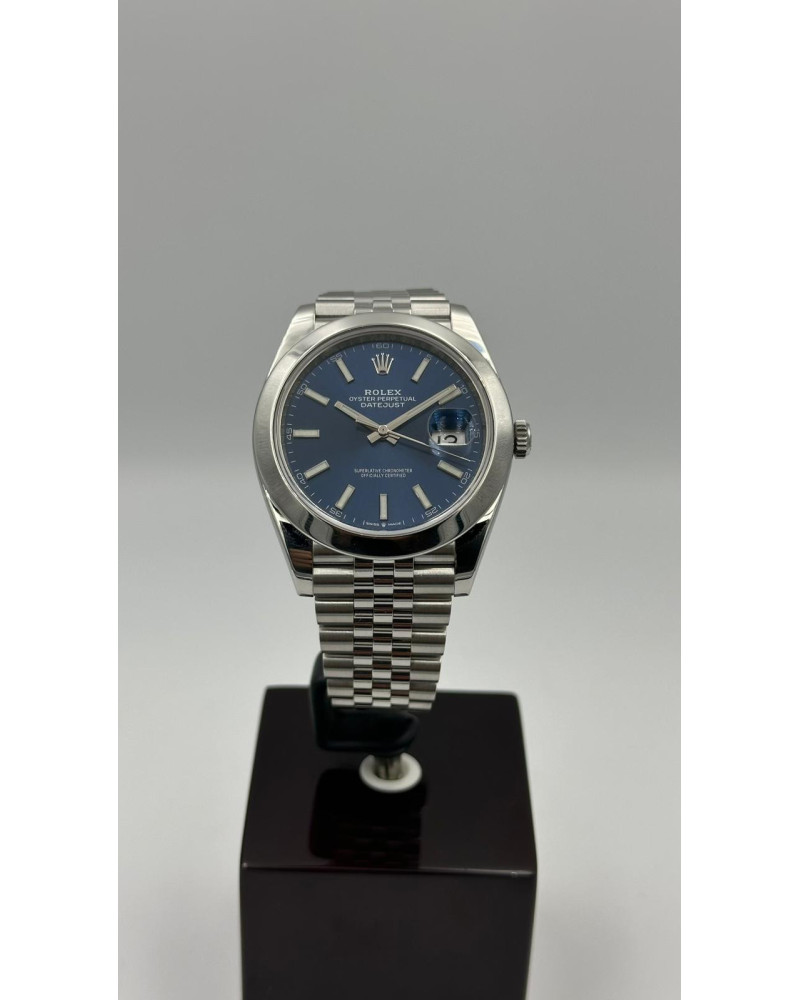Rolex Datejust 41 Oystersteel Blue Dial