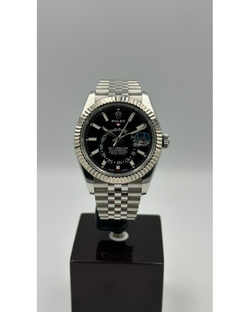 Rolex Sky - Dweller Stainless Steel White Gold
