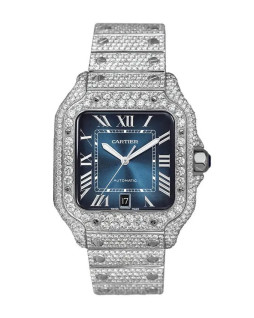 Santos de Cartier Iced Out...