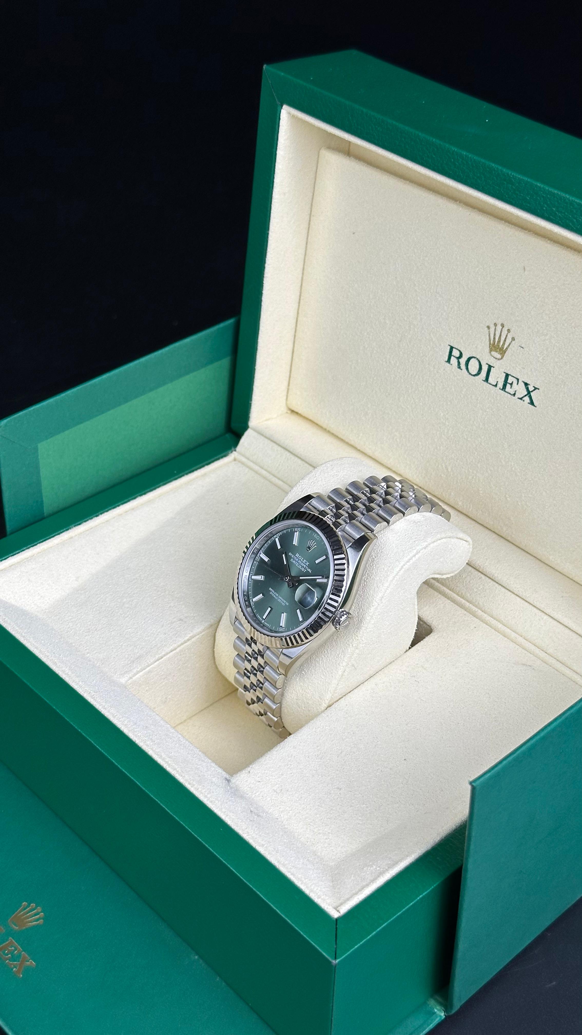 Y*K様 ROLEX DATEJUST 箱・保証書付き Rolex Datejust 41 – DPWatches