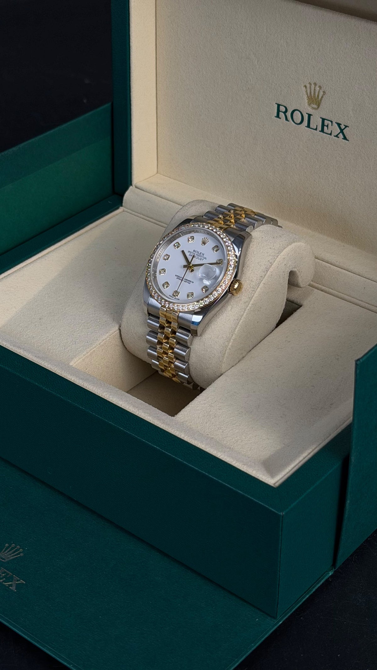 Ceas Rolex Datejust 36 aur galben si otel de vanzare Bucuresti