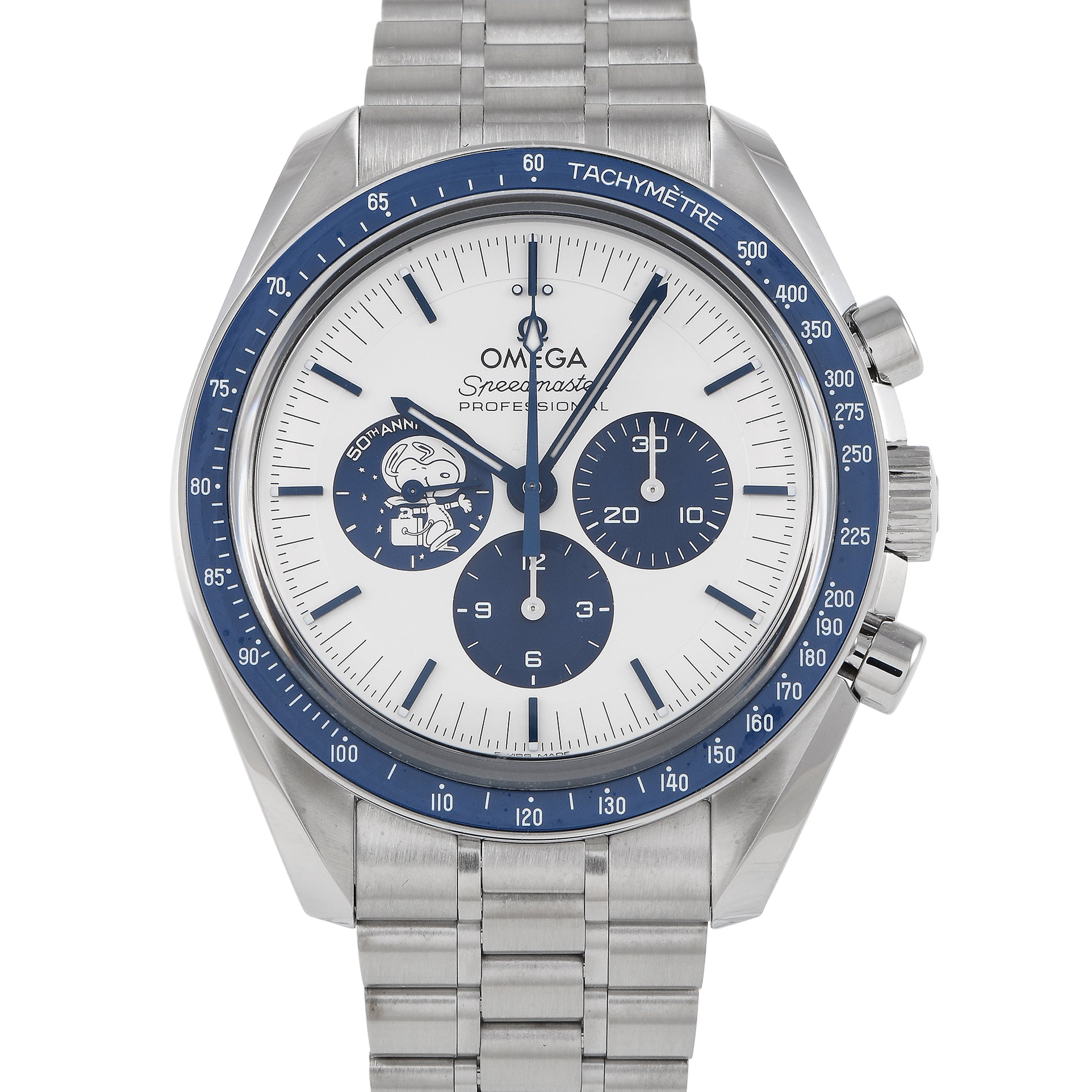 Omega Speedmaster Silver Snoopy Award Anniversary – DPWatches