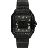 Cartier Santos Black Diamonds