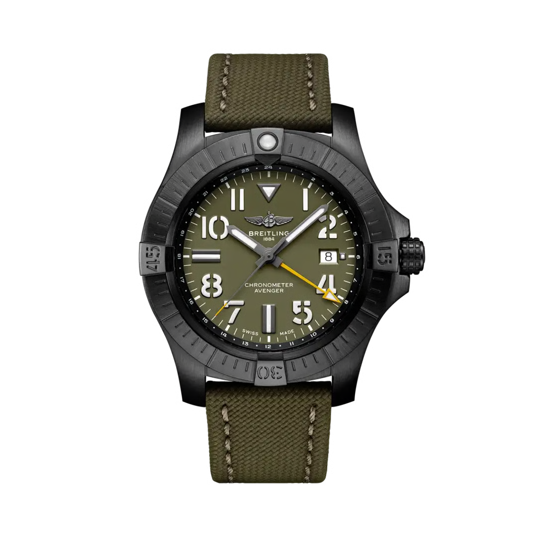 Breitling Avenger Automatic GMT 45 Night Mission